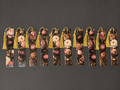 Midnight Garden Luxe Tassel Laminated Bookmark - 7” Double-Sided