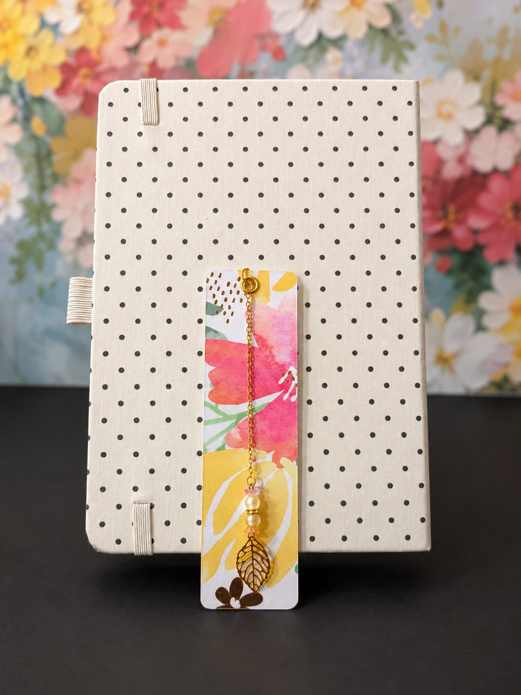 Golden Garden Laminated Bookmark - 5.5" Double-Sided