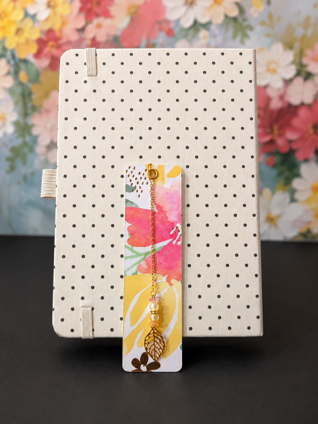 Golden Garden Laminated Bookmark - 5.5" Double-Sided