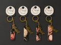 Midnight Garden “Blessed” Mini Bookmark Keychain - 2.5” Double-Sided Laminated Keepsake