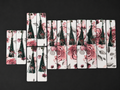Whispering Roses Laminated Bookmark Collection - 5.5” Double-Sided