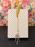 Dreamweaver Metal Feather Bookmark - 4.5"