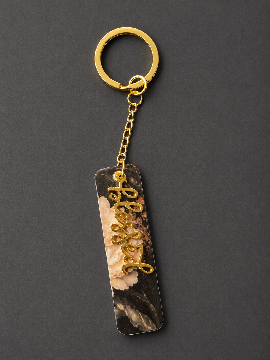 Midnight Garden “Blessed” Mini Bookmark Keychain - 2.5” Double-Sided Laminated Keepsake