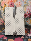 Spirit of the Wolf Metal Feather Bookmark - 4.5"
