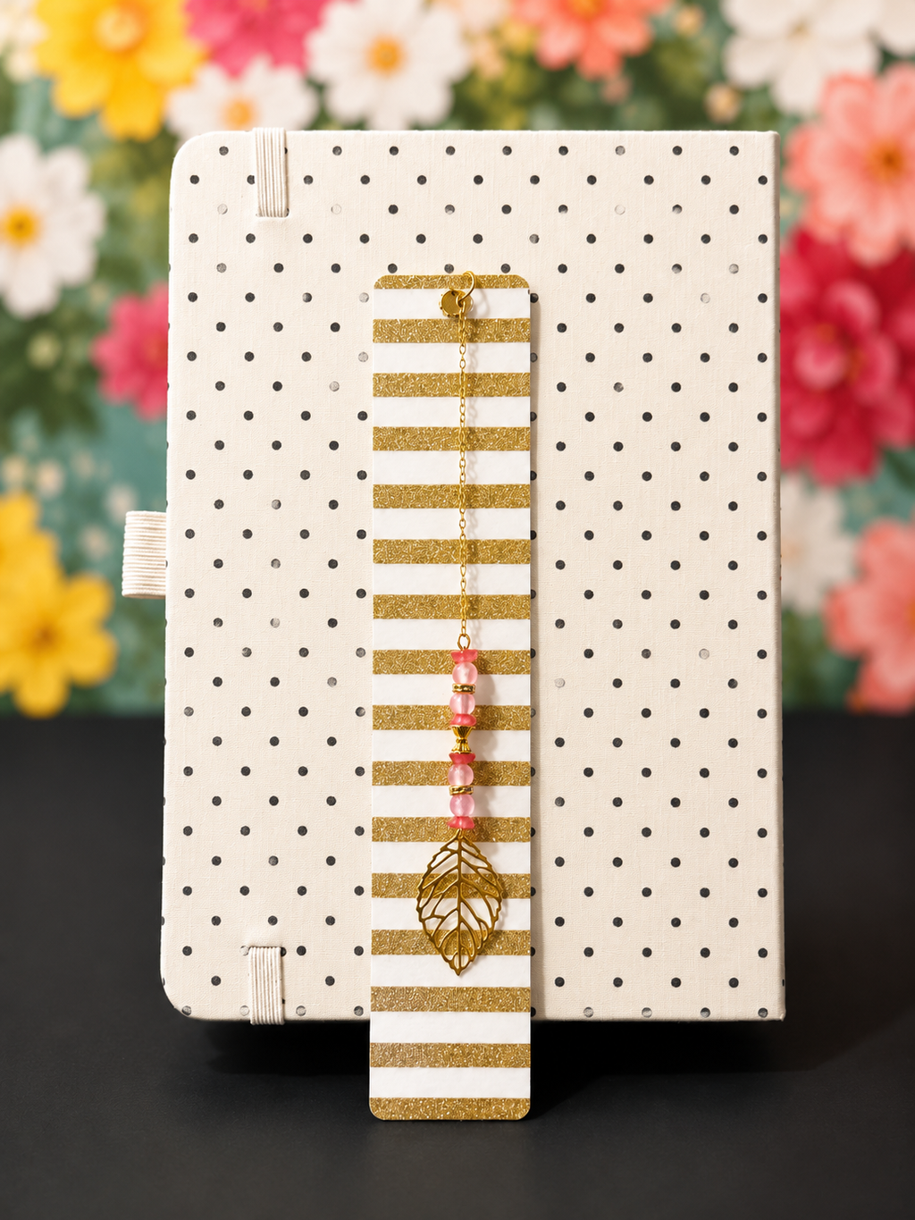 Golden Garden Laminated Bookmark - 8" Double-Sided