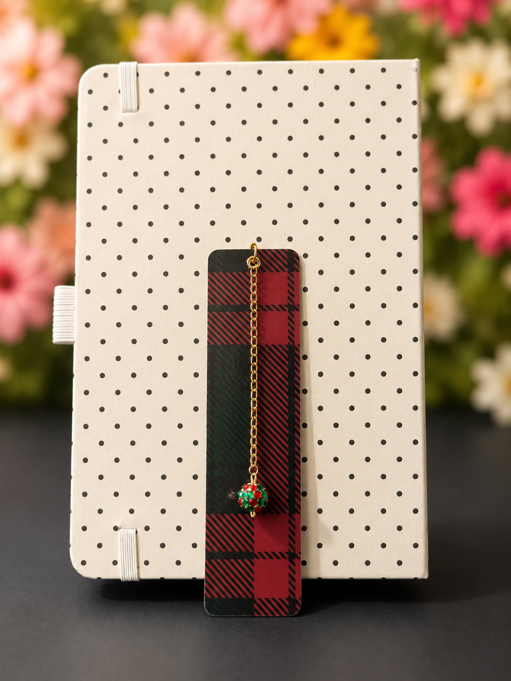 Holiday Hearth Laminated Bookmark - 5.5" Double-Sided