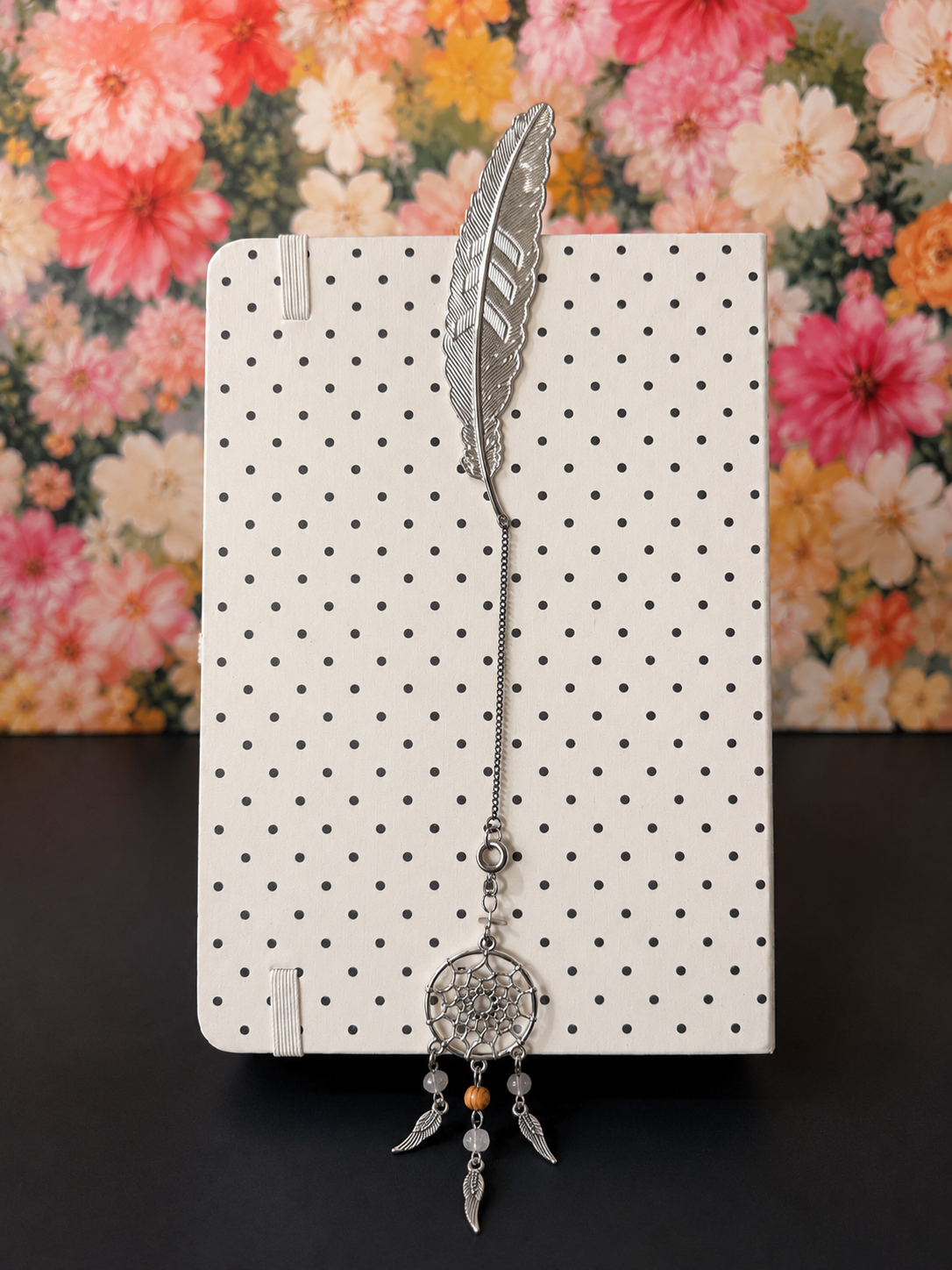 Dreamweaver Metal Feather Bookmark - 4.5"