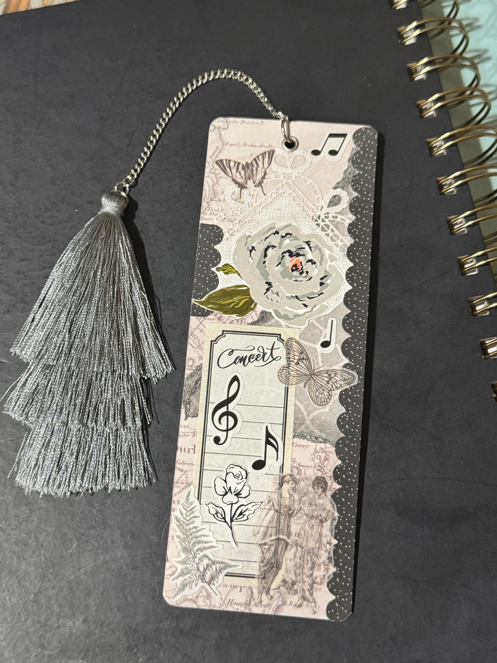 Silver Sage Ephemera Bookmark - 5.5" Double-Sided