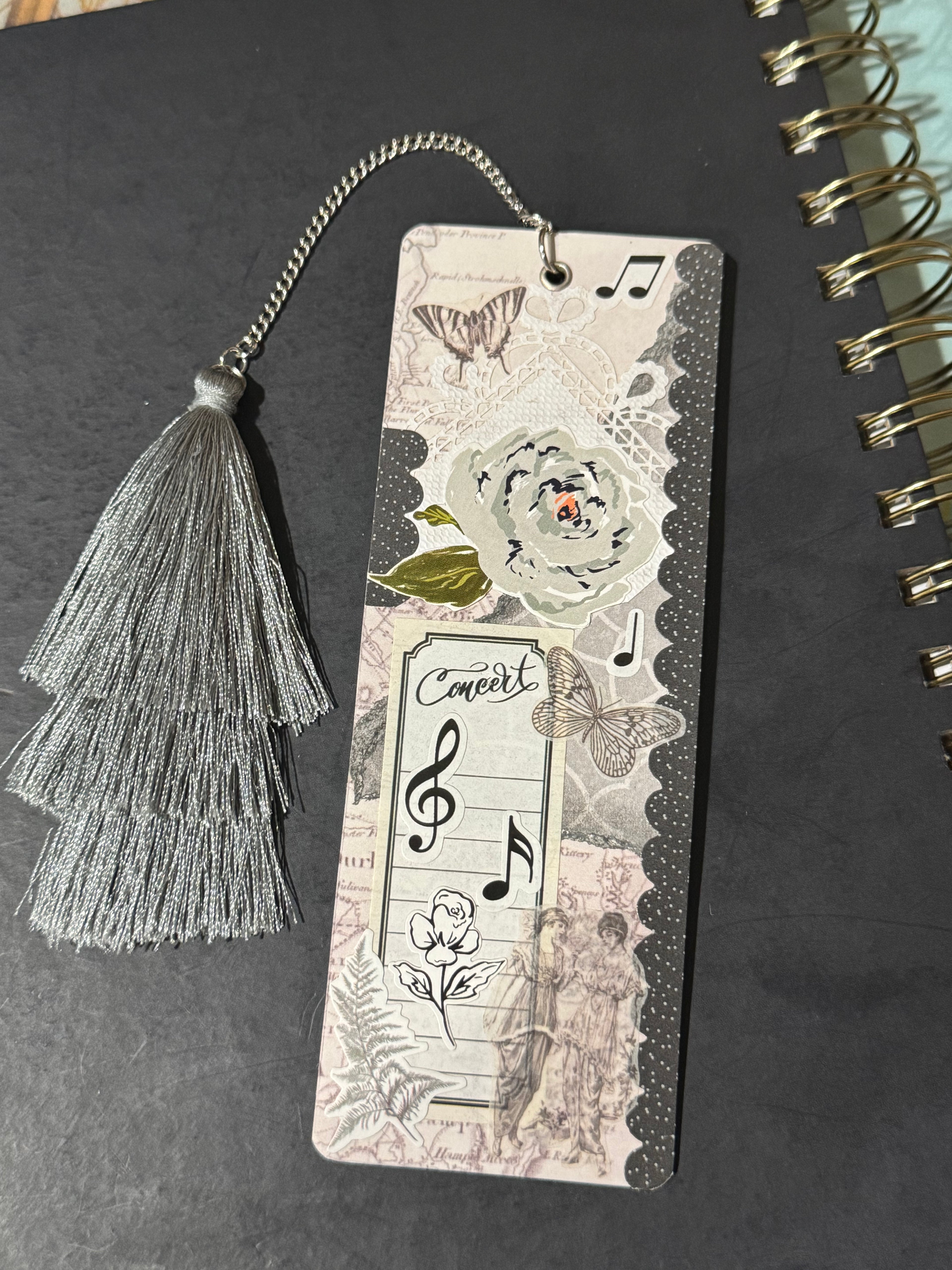 Silver Sage Ephemera Bookmark - 5.5" Double-Sided