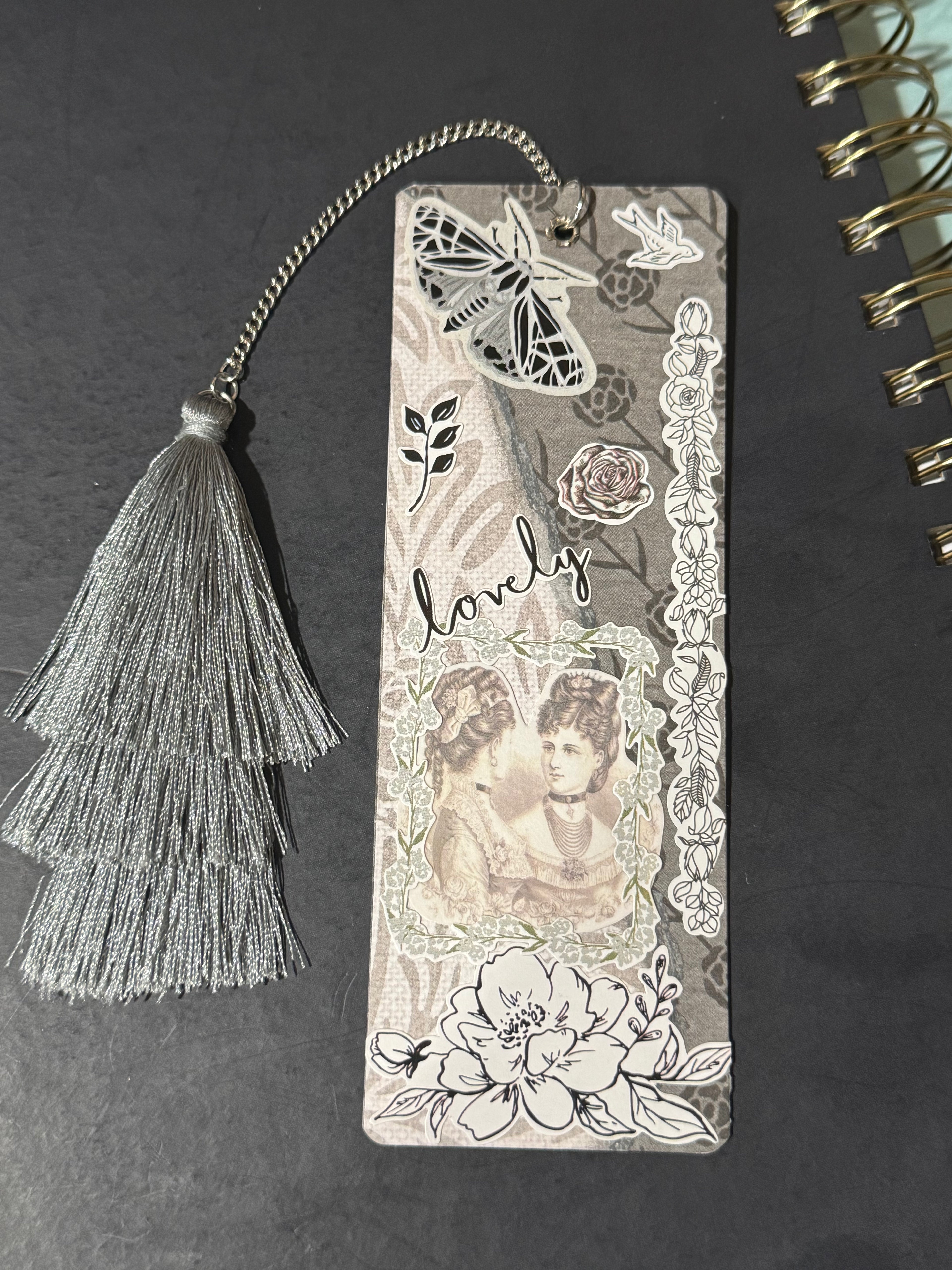 Silver Sage Ephemera Bookmark - 5.5" Double-Sided