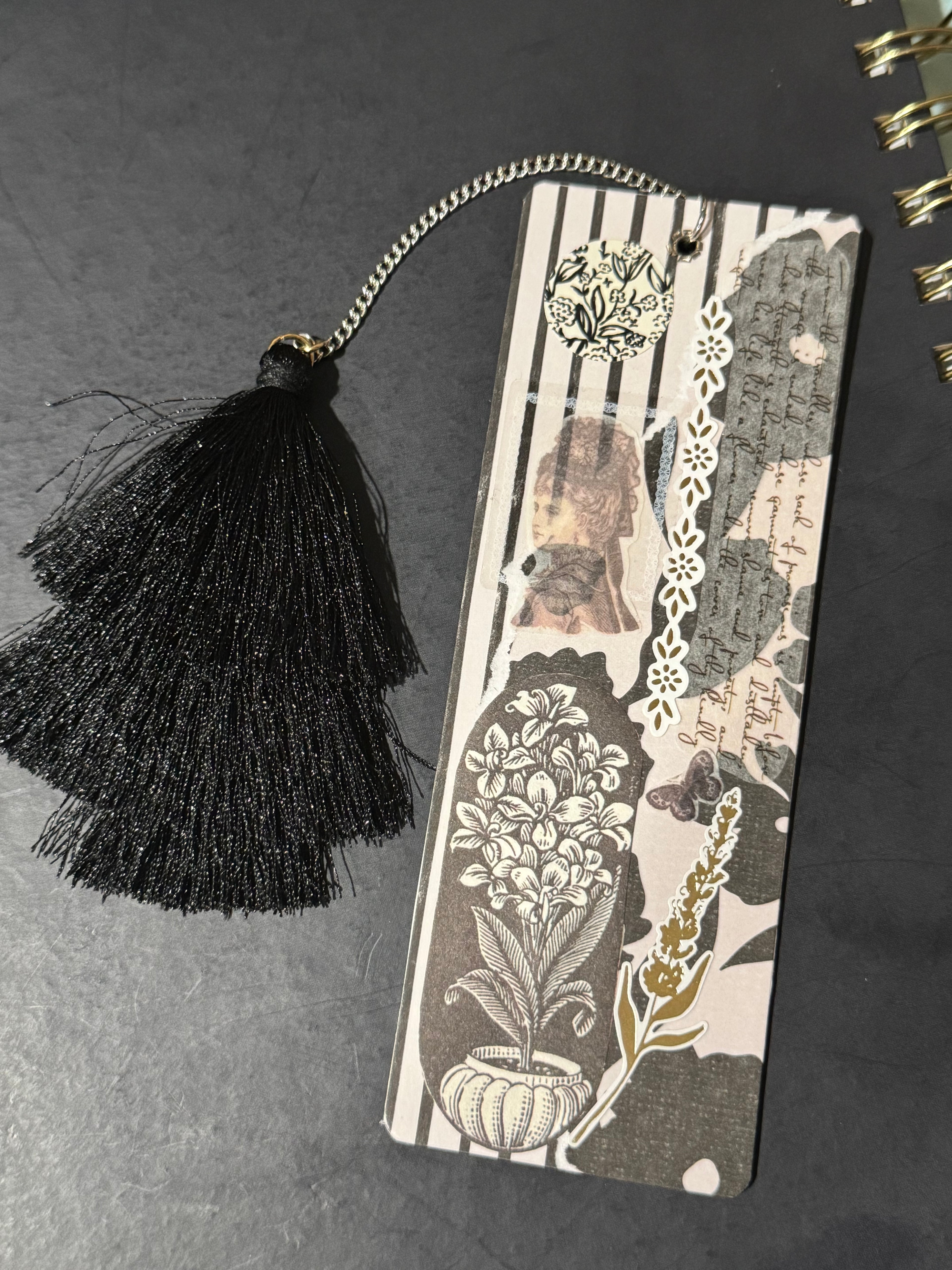 Midnight Manor Ephemera Bookmark - 5.5" Double-Sided