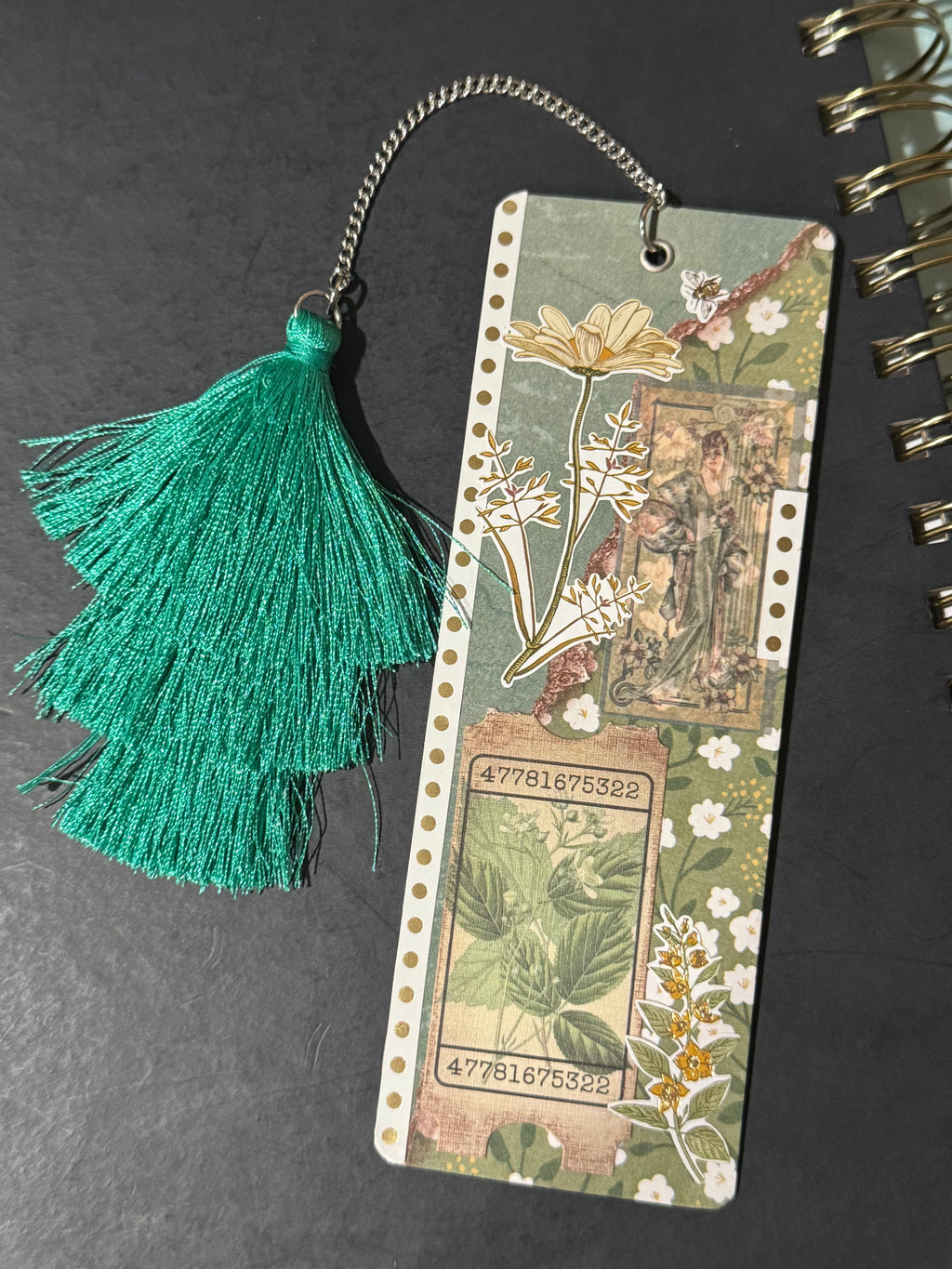 Botanical Garden Ephemera Bookmark - 5.5" Double-Sided