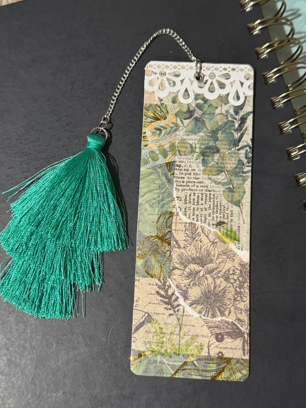 Botanical Garden Ephemera Bookmark - 5.5" Double-Sided