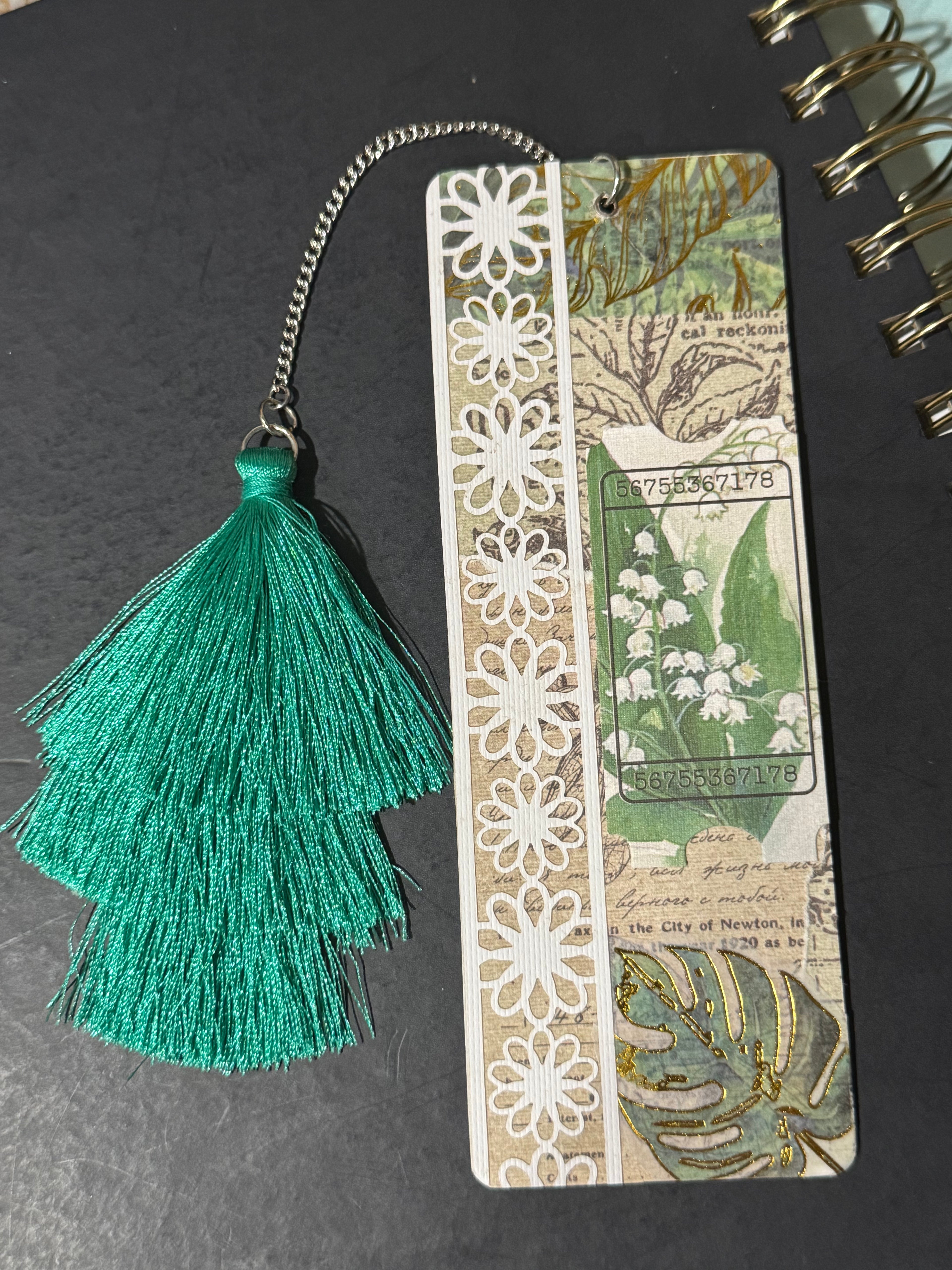 Botanical Garden Ephemera Bookmark - 5.5" Double-Sided